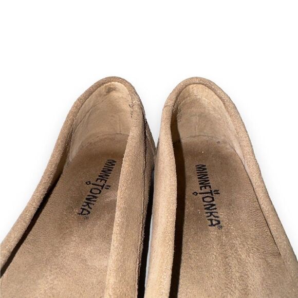 Minnetonka Feather and Bead Native Design Slip-on Loafers 69674 Women's 6.5 - Picture 11 of 11